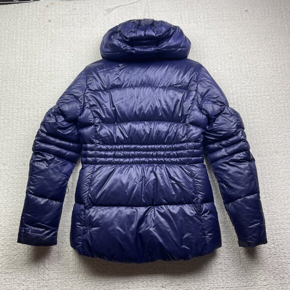 Columbia Down Puffer Quilted Jacket Winter Hooded Omni-Heat Purple Women's XS - Picture 15 of 16